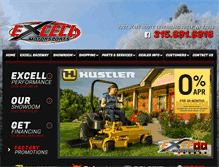 Tablet Screenshot of excellmotorsports.com